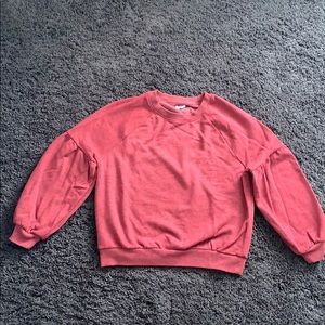 Aerie Lightweight Puff Sleeve Sweatshirt